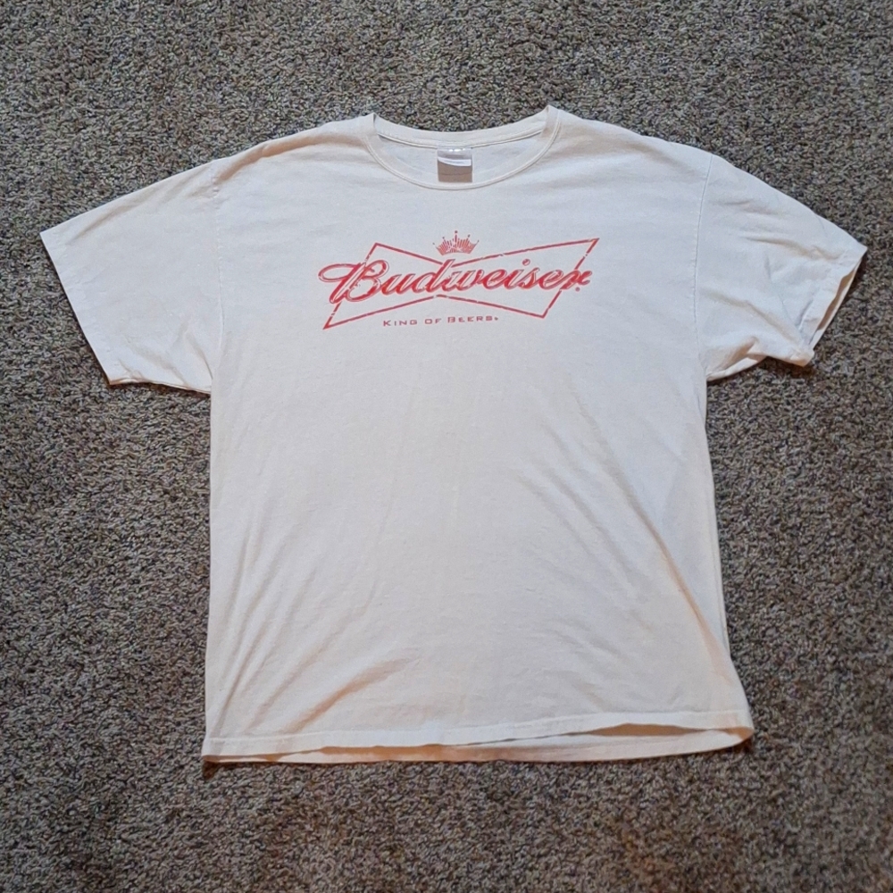 Vintage Budweiser Heabyweight Hanes t-shirt